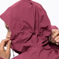 Jack Wolfskin giacca da pioggia da donna Elsberg 2.5L rosso sangria 4