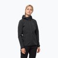 Jack Wolfskin giacca softshell da donna Bornberg Hoody nero