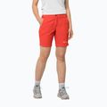 Pantaloncini Jack Wolfskin Hilltop Trail da donna, arancione tango