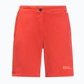 Pantaloncini Jack Wolfskin Hilltop Trail da donna, arancione tango 4