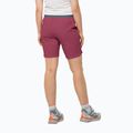 Pantaloncini da trekking Jack Wolfskin Hilltop Trail da donna rosso sangria 2