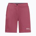 Pantaloncini da trekking Jack Wolfskin Hilltop Trail da donna rosso sangria 5