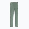 Pantaloni softshell da donna Jack Wolfskin Glastal Zip Off picnic verde 5