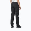 Pantaloni softshell da donna Jack Wolfskin Glastal Zip Off nero 2