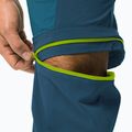 Pantaloni softshell da uomo Jack Wolfskin Glastal Zip Away mare scuro 4