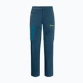 Pantaloni softshell da uomo Jack Wolfskin Glastal Zip Away mare scuro 6