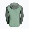 Giacca softshell Jack Wolfskin da bambino Turbulence verde granito 2