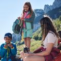 Giacca softshell Jack Wolfskin da bambino Turbulence verde granito 4