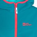 Jack Wolfskin Fourwinds Jacket Giacca softshell da bambino blu everest 3