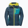 Giacca antipioggia Jack Wolfskin Active Hike per bambini mare scuro