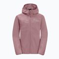 Giacca softshell Jack Wolfskin per bambini Solyd ash mauve