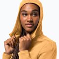 Jack Wolfskin giacca da trekking da donna Modesto con cappuccio giallo miele 3