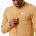 Giacca da trekking Jack Wolfskin da uomo Modesto giallo miele 3