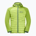 Giacca Jack Wolfskin Routeburn Pro Hybrid da uomo verde fresco 9