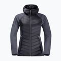 Giacca Jack Wolfskin Routeburn Pro Hybrid da donna grafite 8