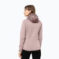 Giacca Jack Wolfskin Routeburn Pro Hybrid da donna, rosa fumo 2
