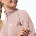 Giacca da trekking Jack Wolfskin da donna Prelight FZ rosa fumo 4