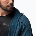 Giacca da trekking Jack Wolfskin da uomo Prelight FZ mare scuro 4