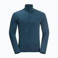 Giacca da trekking Jack Wolfskin da uomo Prelight FZ mare scuro 5