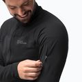 Giacca da trekking Jack Wolfskin da uomo Prelight FZ nero 3