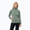 Giacca da trekking Jack Wolfskin da donna Fortberg FZ verde picnic