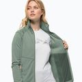 Giacca da trekking Jack Wolfskin da donna Fortberg FZ verde picnic 3