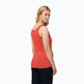 Jack Wolfskin T-shirt trekking donna Pack & Go Tank arancione tango 2