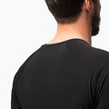 T-shirt da trekking Jack Wolfskin Prelight Pro nera per uomo 3