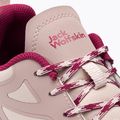 Stivali da trekking Jack Wolfskin da donna Terrashelter Low rosa fumo 9