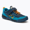 Stivali da trekking Jack Wolfskin Vili Action Low dark sea per bambini