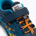 Stivali da trekking Jack Wolfskin Vili Action Low dark sea per bambini 10