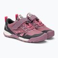Scarponi da trekking Jack Wolfskin Vili Action Low color malva cenere per bambini 4