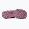Scarponi da trekking Jack Wolfskin Vili Action Low color malva cenere per bambini 5