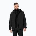 Jack Wolfskin giacca 3 in 1 da uomo Taubenberg 3In1 nero 6001 3