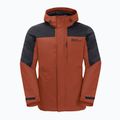 Giacca Jack Wolfskin 3in1 da uomo Romberg carminio 8