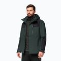 Jack Wolfskin giacca Jasper 3in1 uomo nero oliva 2