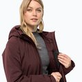 Jack Wolfskin giacca invernale da donna Heidelstein Ins marrone scuro 5