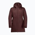 Jack Wolfskin giacca invernale da donna Heidelstein Ins marrone scuro 11