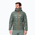 Giacca da sci Jack Wolfskin Alpspitze Down Hoody hedge verde uomo