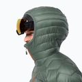 Giacca da sci Jack Wolfskin Alpspitze Down Hoody hedge verde uomo 3