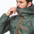 Giacca da sci Jack Wolfskin Alpspitze Down Hoody hedge verde uomo 4