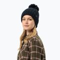 Berretto invernale da donna Jack Wolfskin Highloft Knit blu notte 2