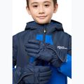 Guanti da trekking per bambini Jack Wolfskin Easy Entry blu notte 2