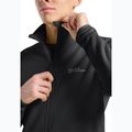Jack Wolfskin Felpa in pile da uomo Baiselberg Fz nero 4