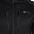 Giacca ibrida da uomo Jack Wolfskin Alpgrat Pro Ins Fz nera 7