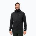 Giacca ibrida da uomo Jack Wolfskin Alpgrat Pro Ins Fz nera