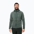 Giacca ibrida da uomo Jack Wolfskin Alpgrat Pro Ins Fz hedge green
