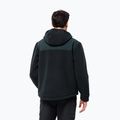 Jack Wolfskin Felslicht Uomo Felpa in pile con cappuccio blu notte 2