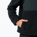 Jack Wolfskin Felslicht Uomo Felpa in pile con cappuccio blu notte 4