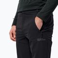 Pantaloni da trekking Jack Wolfskin da uomo Glastal Winter nero 3